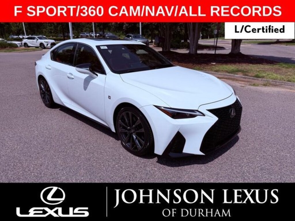 Certified 2023 Lexus IS 350 F SPORT Sedan