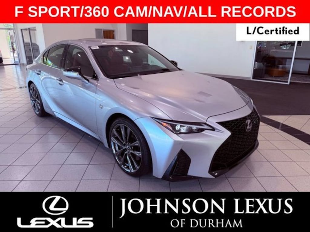 Certified 2024 Lexus IS 350 F SPORT Sedan