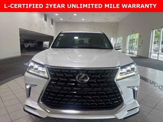Certified 2021 Lexus LX 570 with VIN JTJDY7AX2M4347453 for sale in Durham, NC