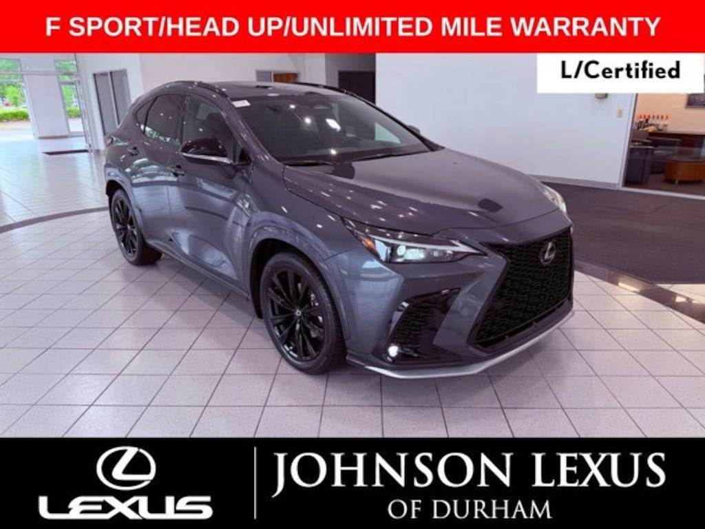 Certified 2024 Lexus NX 350 F SPORT Handling SUV
