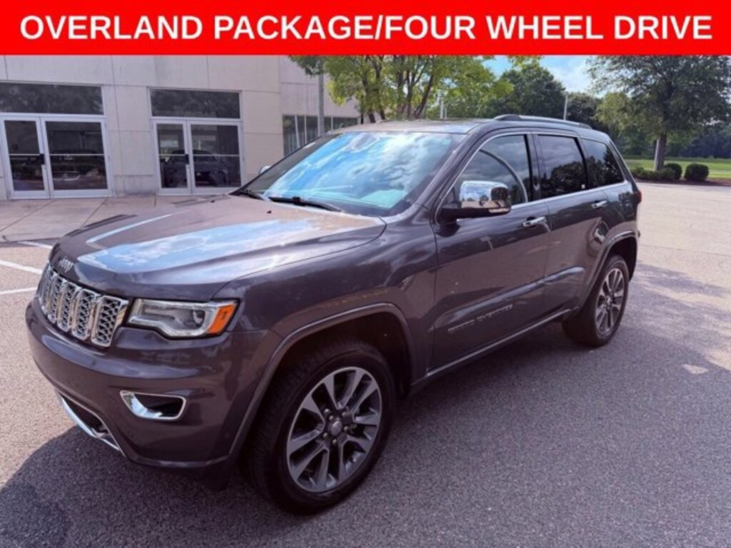 Used 2018 Jeep Grand Cherokee Overland 4x4 SUV