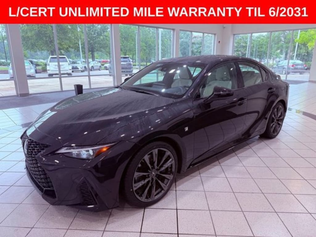 Certified 2025 Lexus IS 350 F SPORT Sedan