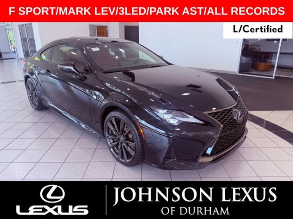Certified 2023 Lexus RC 350 F SPORT Coupe