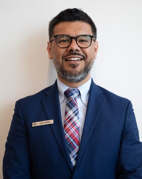 Staff member Aldo Garcia from 36f89c3d0319