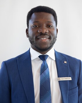 Staff member Alex Akinbosoye from cb445d465b07