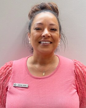 Staff member Crystal Perry from cb445d465b07