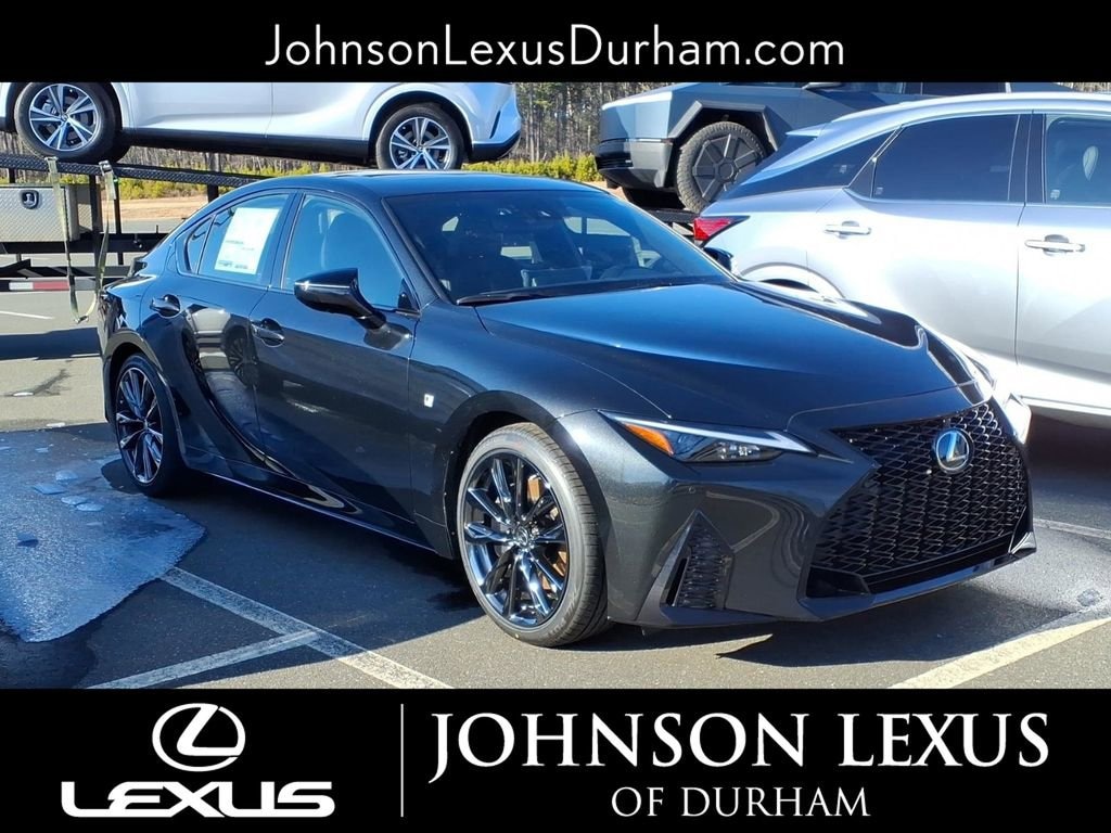 New 2025 Lexus IS 350 F SPORT 4-DOOR SEDAN