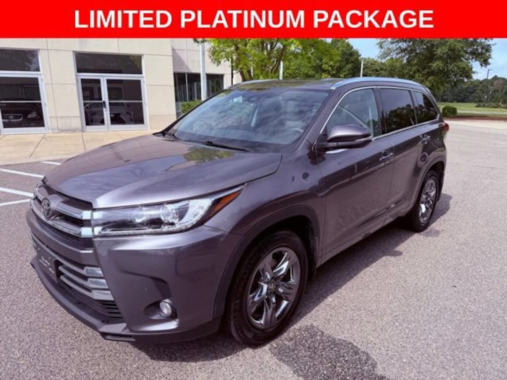 Used 2018 Toyota Highlander Limited Platinum V6 SUV