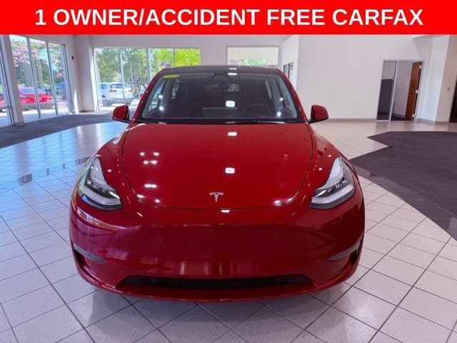 Used 2022 Tesla Model Y Long Range with VIN 7SAYGAEE4NF330325 for sale in Durham, NC
