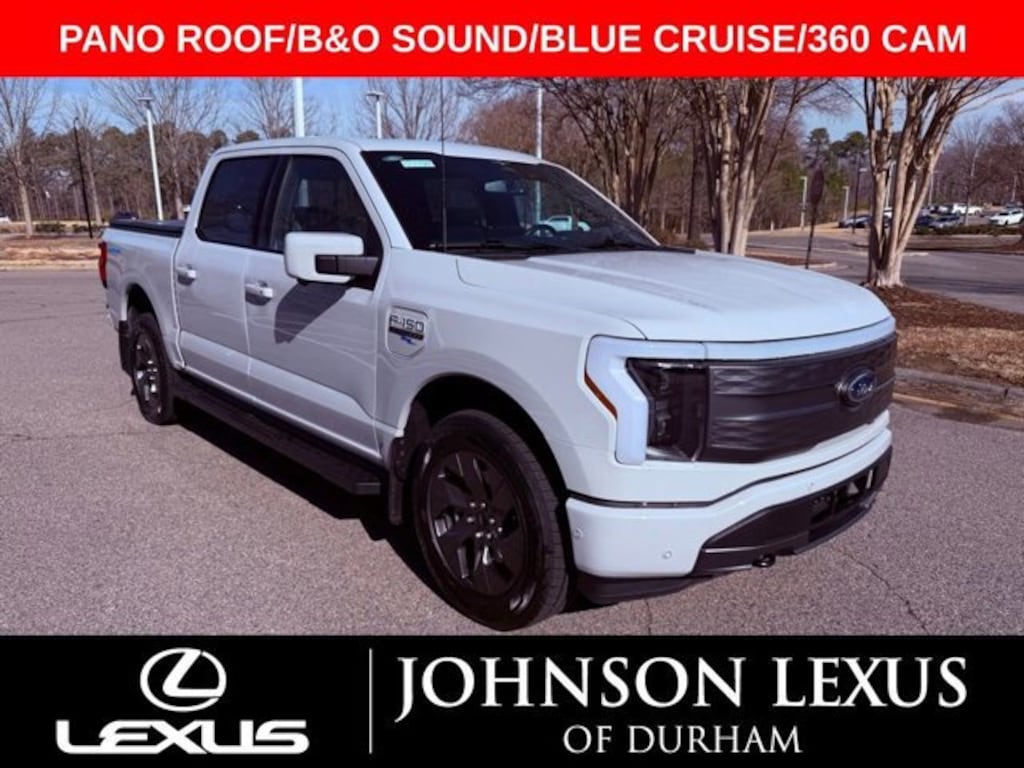 Used 2023 Ford F-150 Lightning Truck SuperCrew Cab