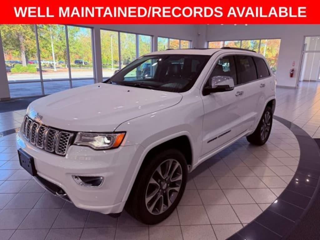 Used 2017 Jeep Grand Cherokee Overland 4x4 SUV