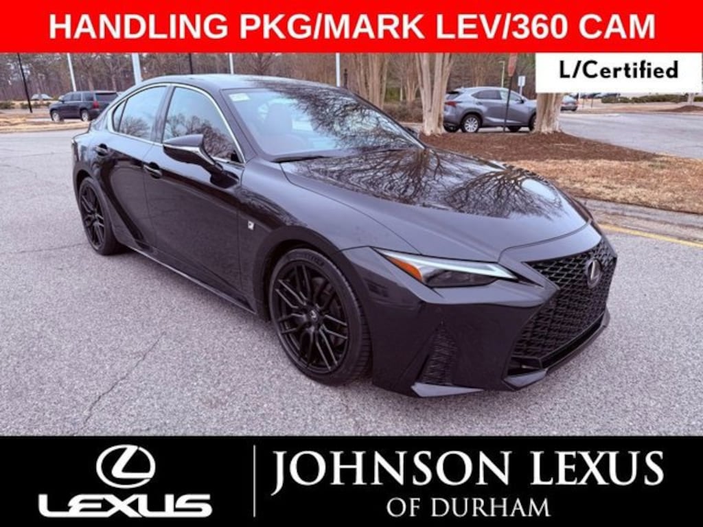 Certified 2023 Lexus IS 350 F SPORT Sedan