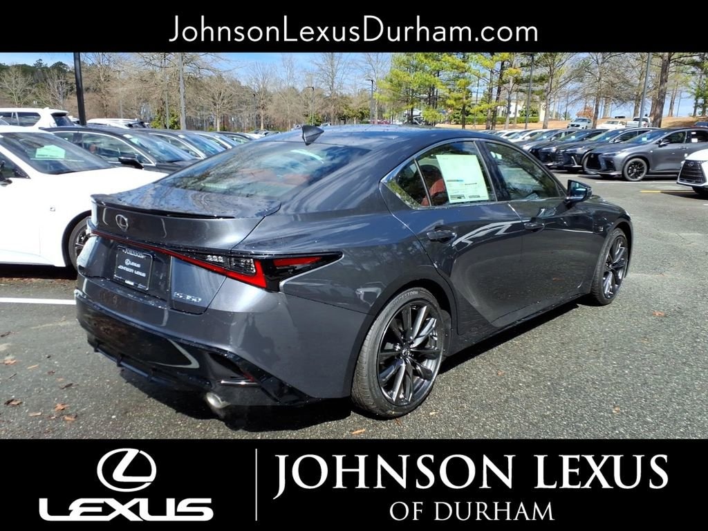New 2025 Lexus IS 350 F SPORT DESIGN 4-DOOR SEDAN
