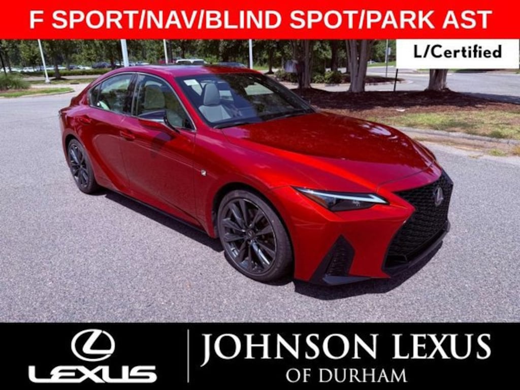 Certified 2022 Lexus IS 350 F SPORT Sedan