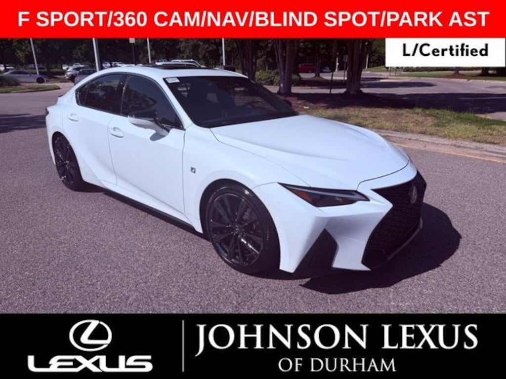 Certified 2023 Lexus IS 350 F SPORT Sedan