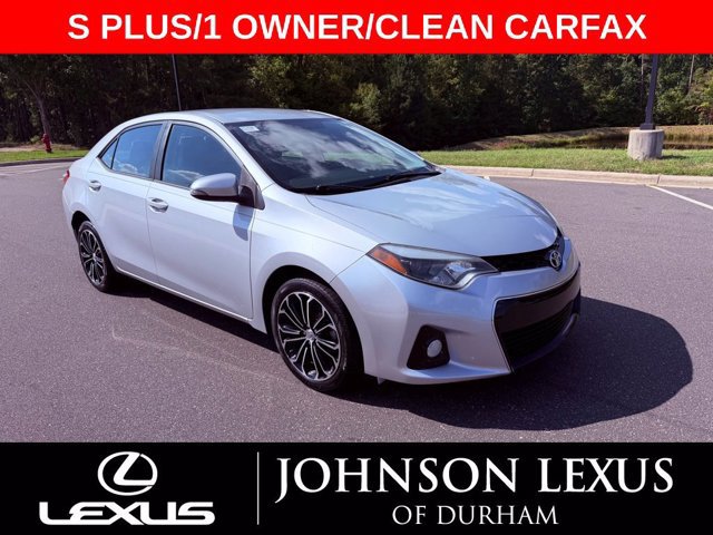 Used 2016 Toyota Corolla S Plus Sedan