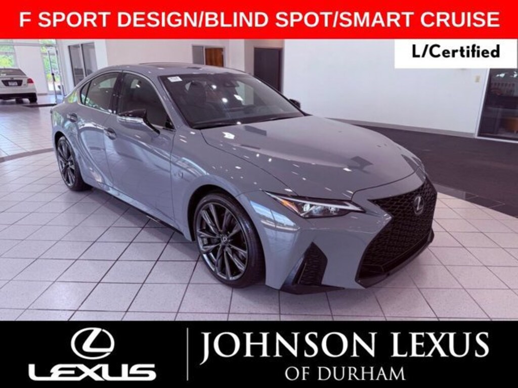 Certified 2025 Lexus IS 350 F SPORT Design Sedan