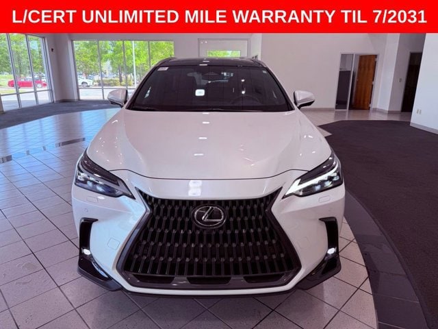 Certified 2025 Lexus NX PHEV 450h+ with VIN JTJHKCFZ2S2068762 for sale in Durham, NC