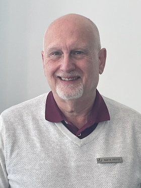 Staff member Martin Dreifus from cbd5cb206a20
