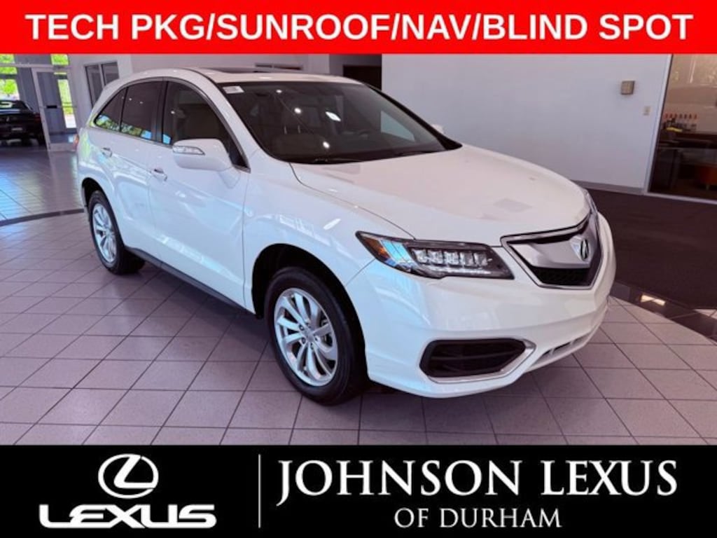 Used 2018 Acura RDX V6 AWD with Technology Package SUV