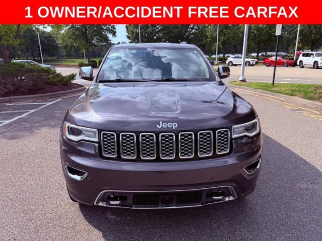 Used 2018 Jeep Grand Cherokee Overland 4x4 SUV