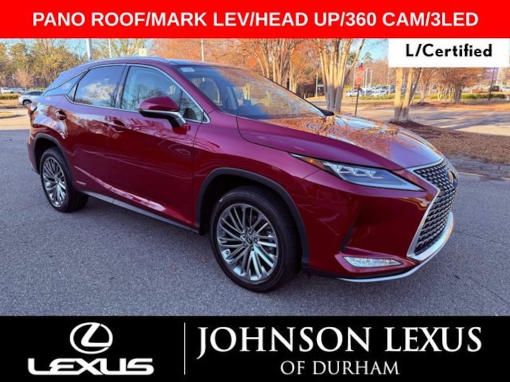 Certified 2022 Lexus RX 450h SUV