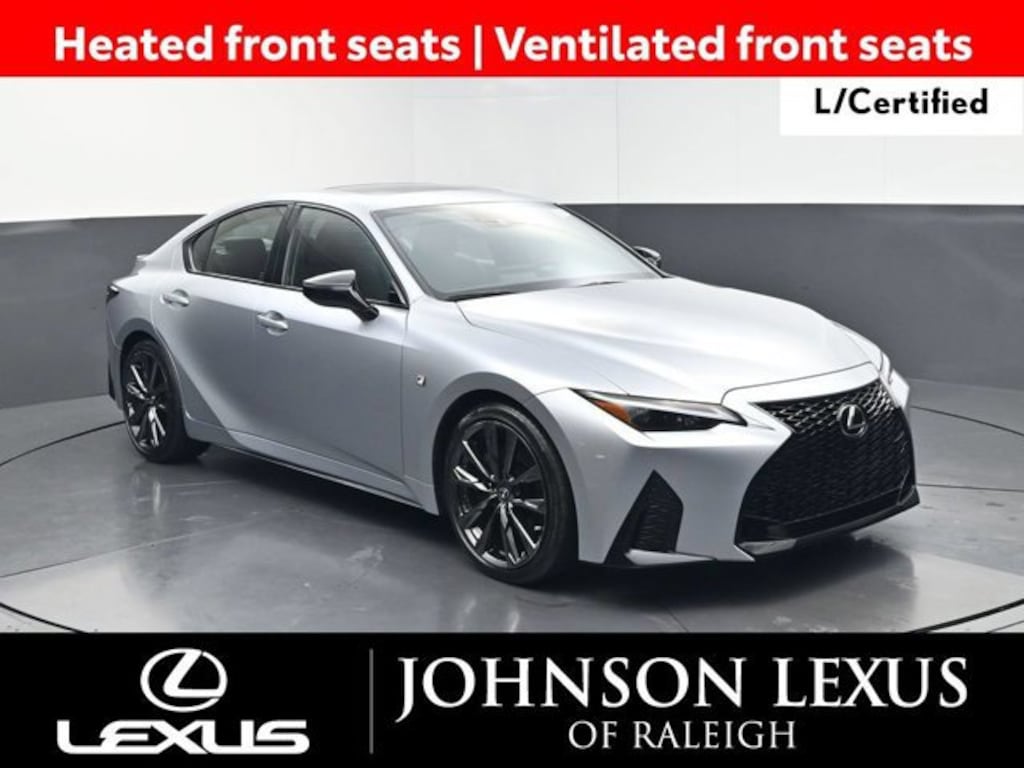 Certified 2025 Lexus IS 350 F SPORT SEDAN