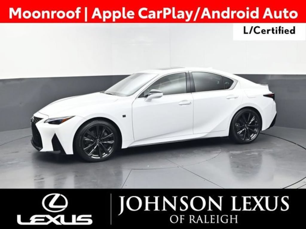 Certified 2025 Lexus IS 350 F SPORT Design SEDAN