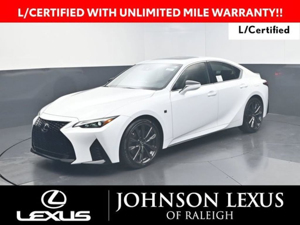 Used 2025 Lexus IS 350 F SPORT Design SEDAN