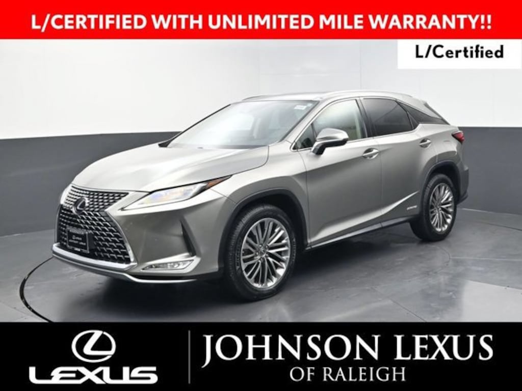 Certified 2021 Lexus RX 450h Sport Utility