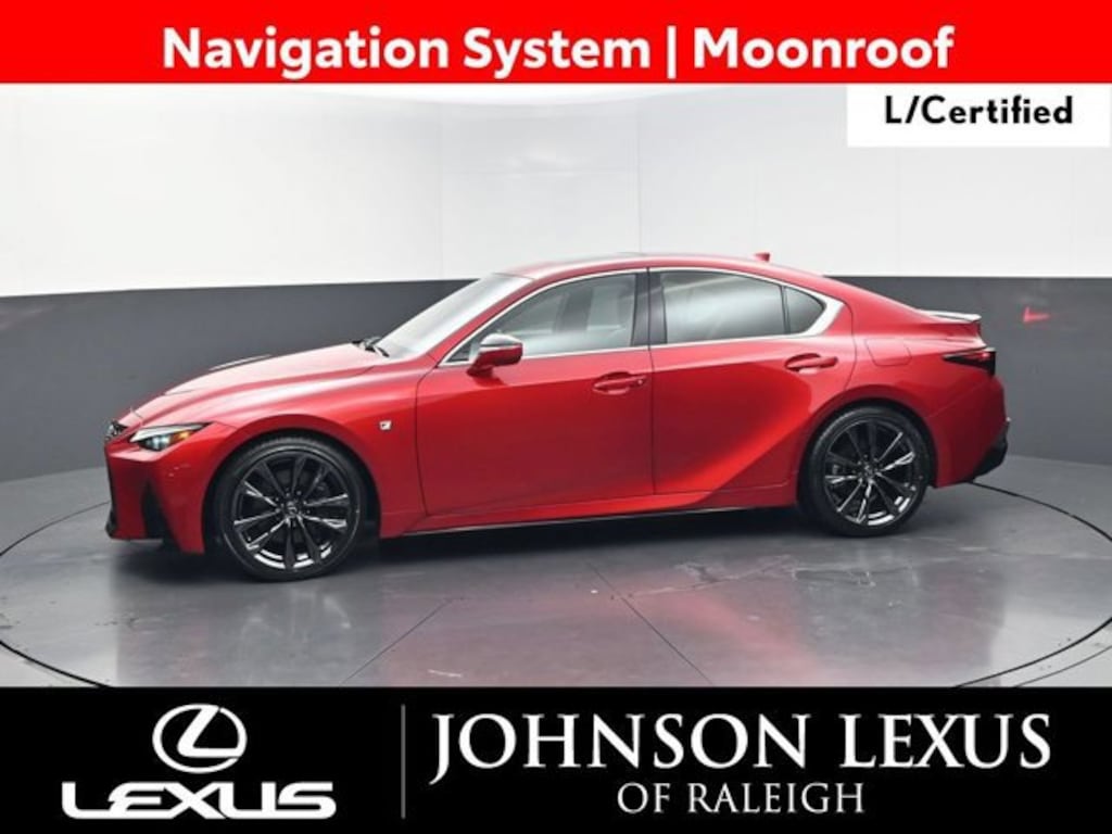 Certified 2023 Lexus IS 350 F SPORT SEDAN