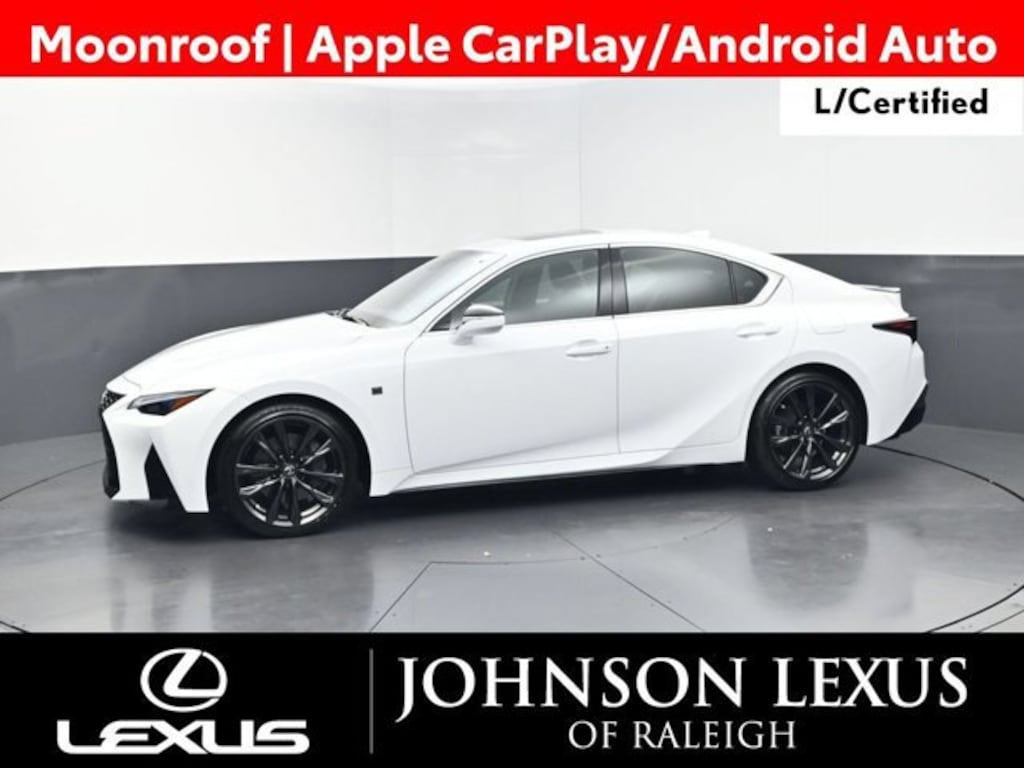 Certified 2025 Lexus IS 350 F SPORT Design SEDAN