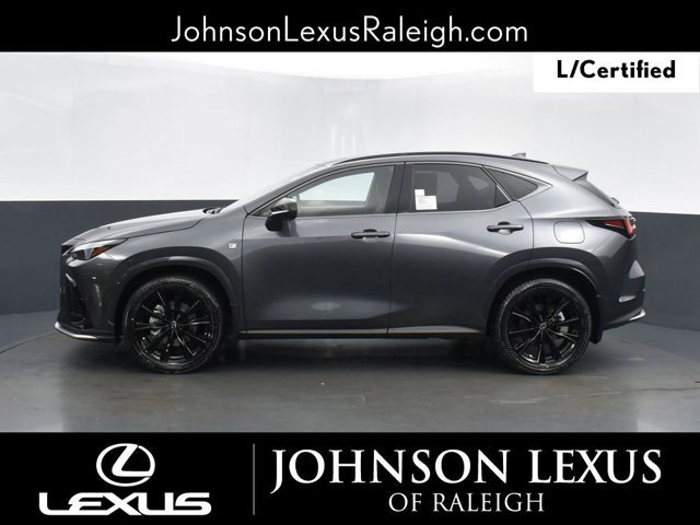 Certified 2025 Lexus NX PHEV 450h+ with VIN JTJKKCFZ4S2054691 for sale in Raleigh, NC