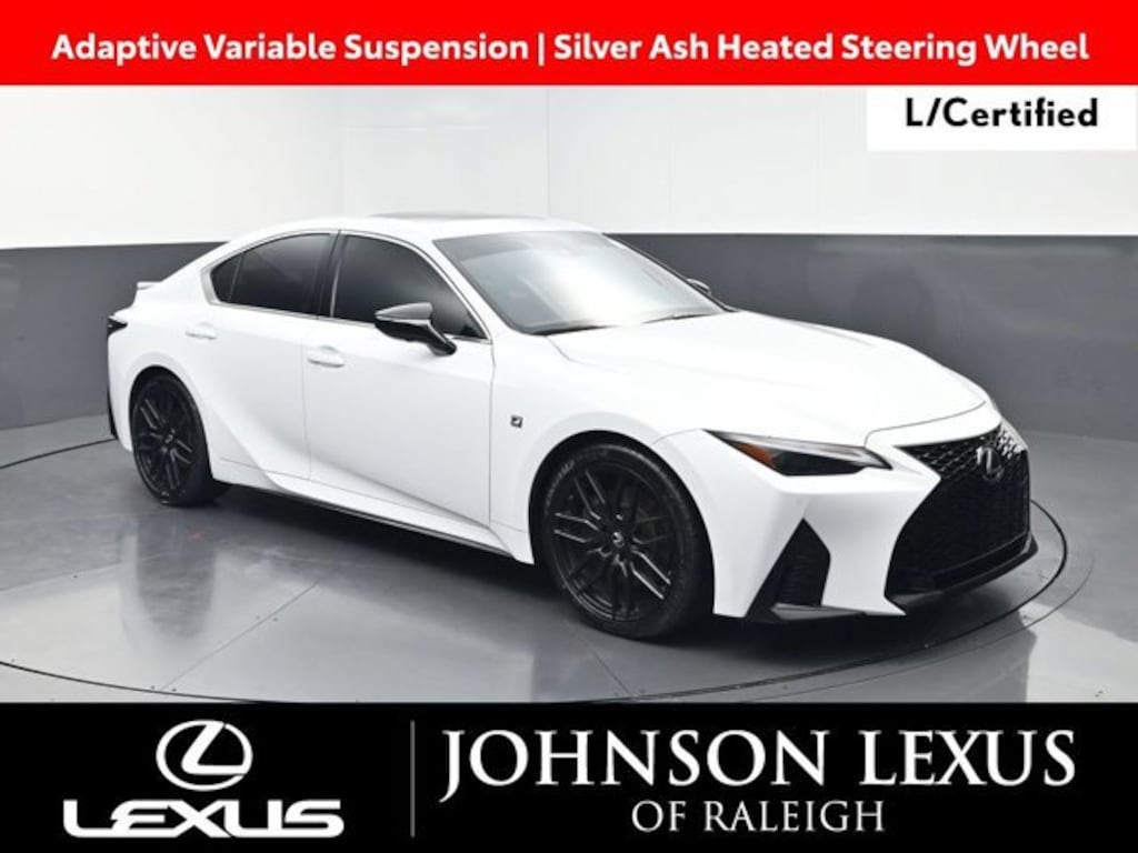 Certified 2021 Lexus IS 350 F SPORT SEDAN