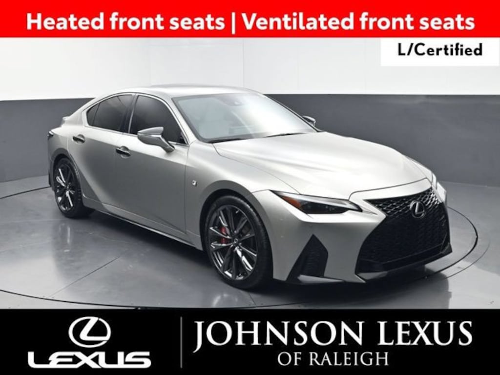Certified 2021 Lexus IS 350 F SPORT SEDAN