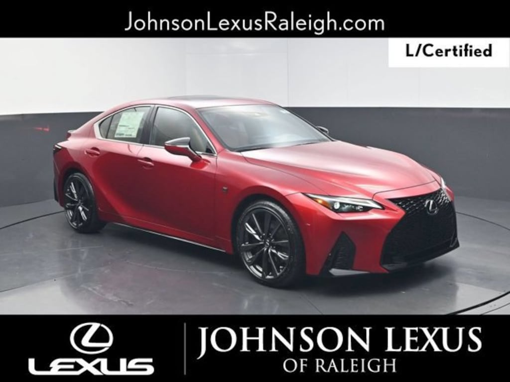 Certified 2025 Lexus IS 350 F SPORT Design SEDAN