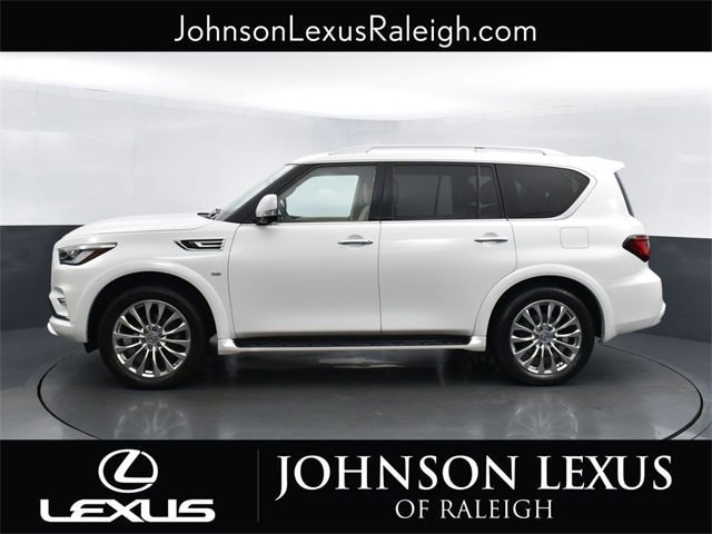 Used 2018 INFINITI QX80 Base with VIN JN8AZ2NE4J9193815 for sale in Raleigh, NC