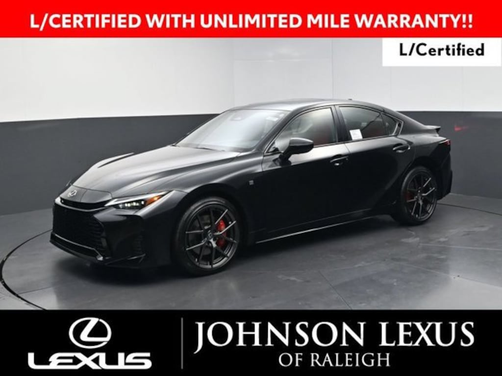 Certified 2026 Lexus IS 350 F SPORT SEDAN