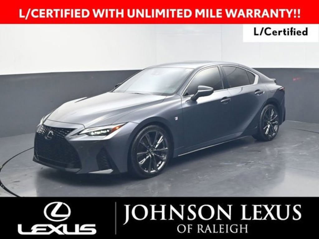 Certified 2024 Lexus IS 350 F SPORT Sedan