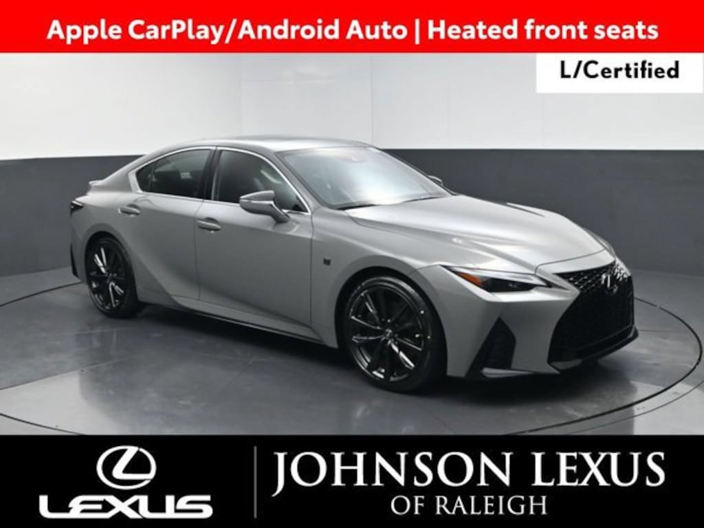 Certified 2025 Lexus IS 350 F SPORT Design SEDAN