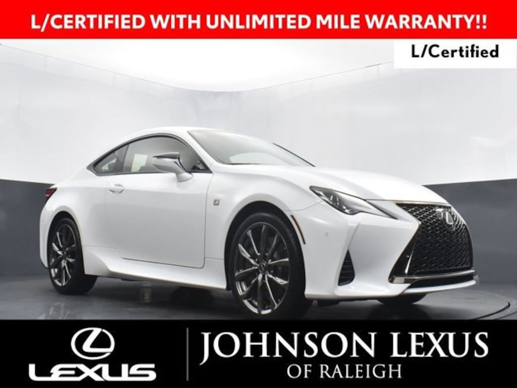 Certified 2022 Lexus RC 300 F SPORT Coupe