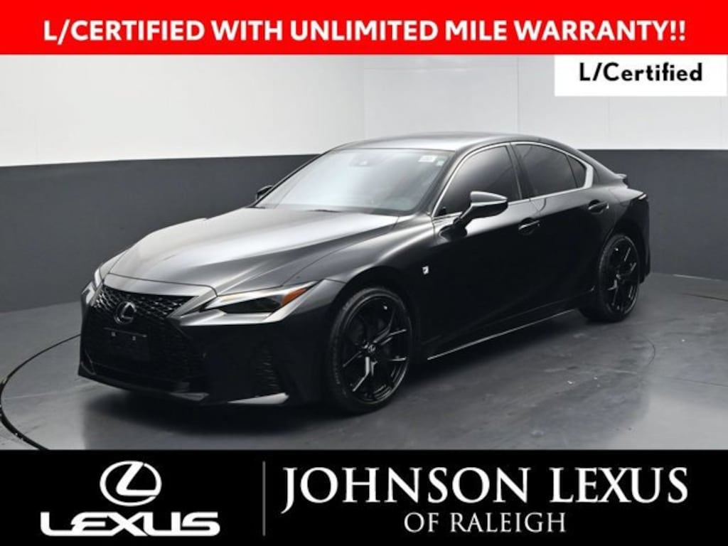 Certified 2023 Lexus IS 350 F SPORT SEDAN