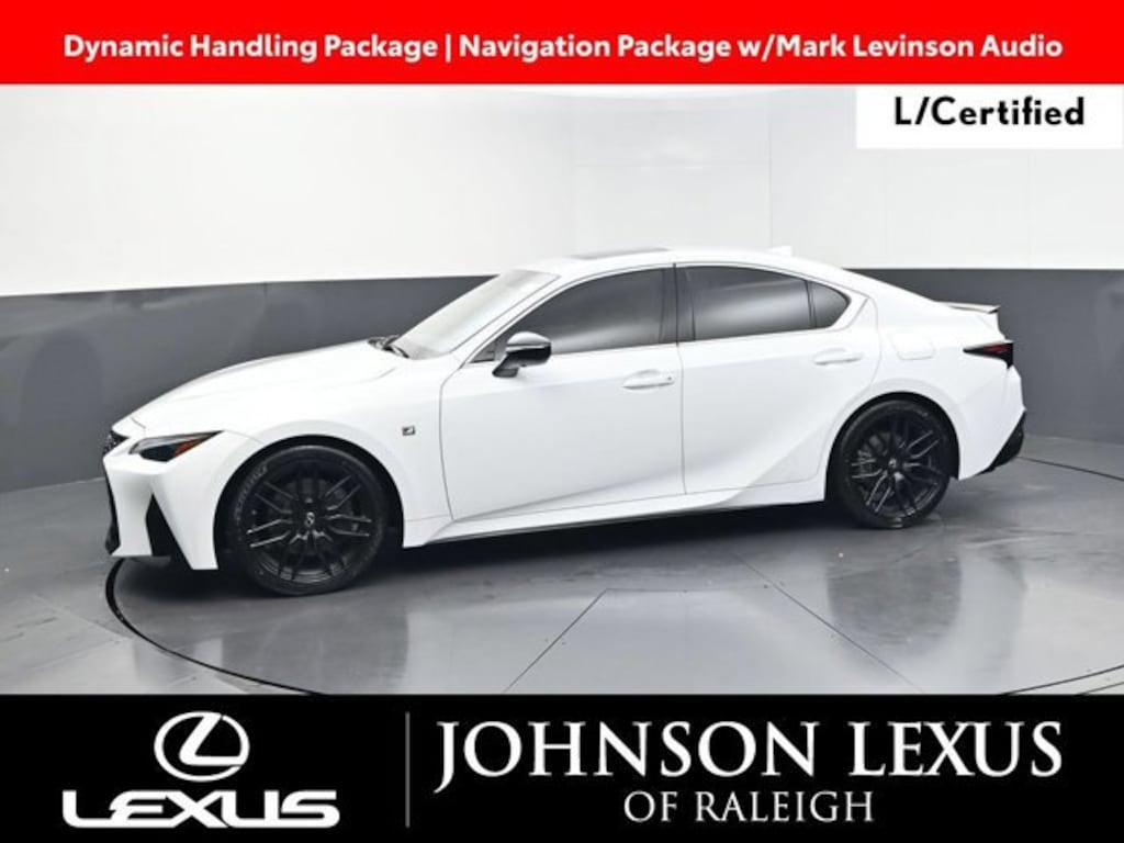 Certified 2021 Lexus IS 350 F SPORT SEDAN