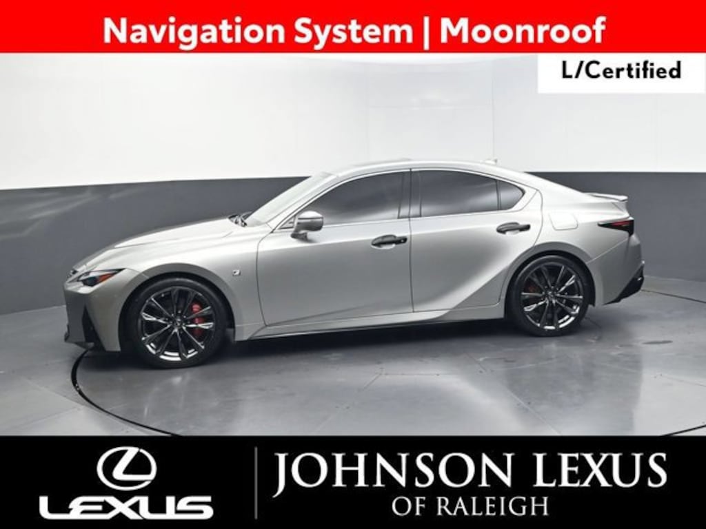 Certified 2021 Lexus IS 350 F SPORT SEDAN
