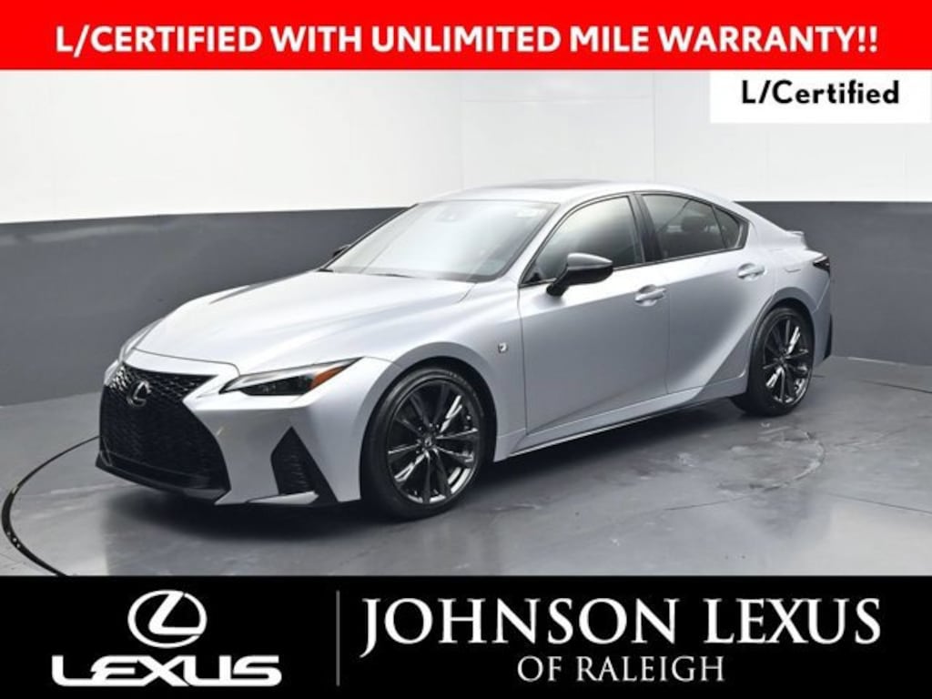 Certified 2025 Lexus IS 350 F SPORT SEDAN