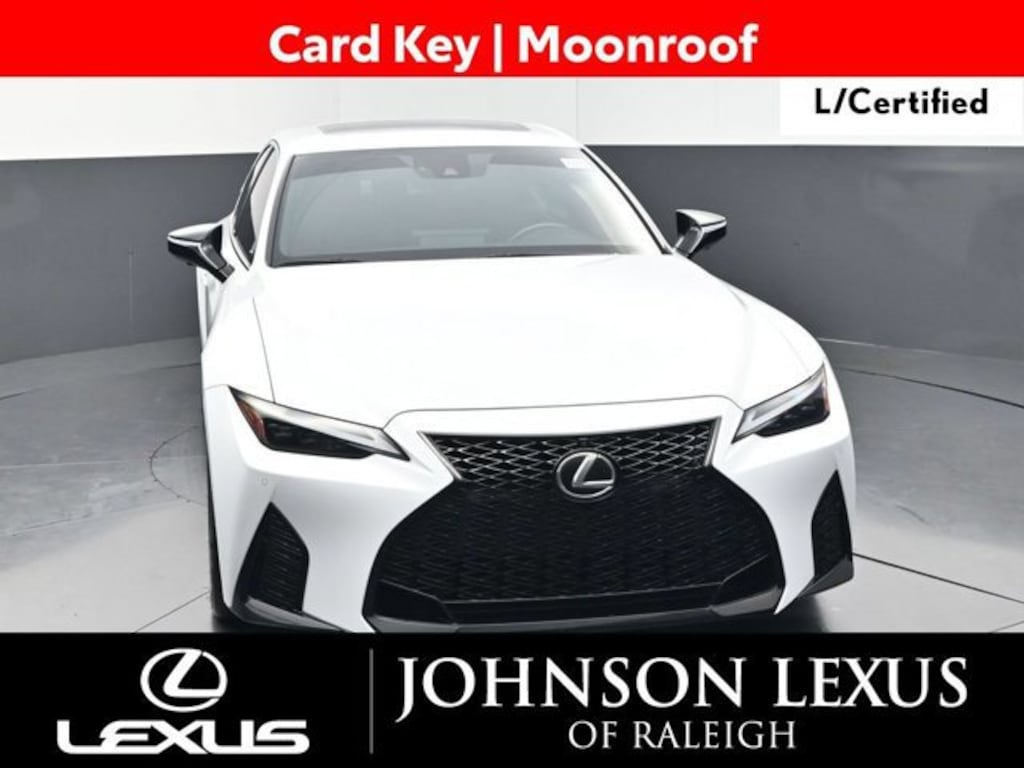 Certified 2021 Lexus IS 350 F SPORT SEDAN