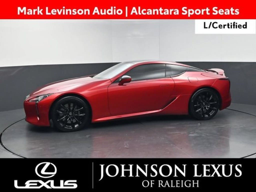 Certified 2022 Lexus LC 500 COUPE
