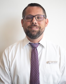 Staff member Corey Femling from efac8b2c4b4a
