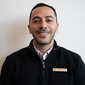 Staff member Omar Sallam from efac8b2c4b4a