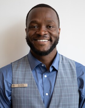 Staff member Ebenezer Udofia from 2fbb5d06c3fa